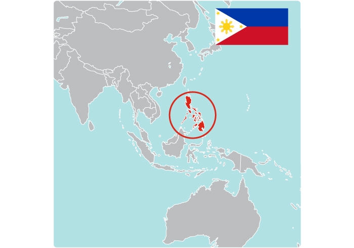 philippines location in the world